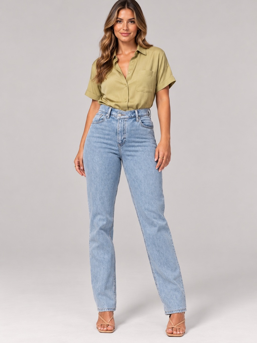 👖 Abercrombie & Fitch The ’90s Straight Ultra High Rise Jeans Size 30/10 👖